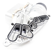 Mercedes Engine Oil Filter Housing - Genuine Mercedes 2721800510
