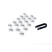 Volvo Wheel Lug Bolt Cap Set - Genuine Volvo 31471082