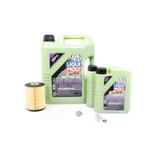 Audi Engine Oil Change Kit - Liqui Moly 021115562AKT2