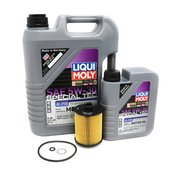 Volvo Oil Change Kit 5W30 - Liqui Moly 32140029KT