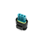 BMW Universal Socket Housing Mlk Uncoded (3 Pol) - Genuine BMW 61136925599