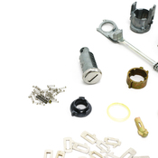 BMW Repair Kit Lock Cylinder Left (Code* 10001) - Genuine BMW 51219061349