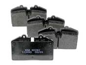Porsche Disc Brake Pad Set - Textar 2087709