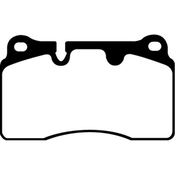 VW Brake Pad Set - EBC DP41908R
