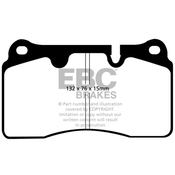 VW Brake Pad Set - EBC DP41908R