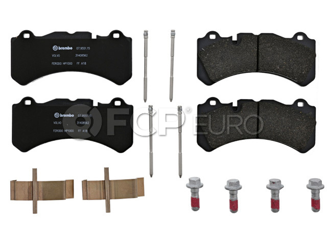 Volvo Disc Brake Pad Set - Genuine Volvo 32373198 | FCP Euro