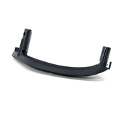 BMW Carrier Door Pull Left (Black) - Genuine BMW 51417292243