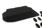 BMW All-Weather Mat Rear (Black) - Genuine BMW 51472346785