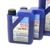 Mercedes Oil Change Kit 5W-40 - Liqui Moly 2781800009.9L.Dual