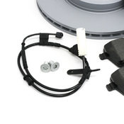 Mini Brake Kit - Zimmermann/Textar 34116858652KTF2