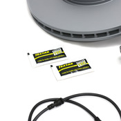 BMW Brake Kit - Zimmermann/Akebono 34116793245KTFR1
