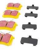 Audi VW Disc Brake Pad Set - EBC Brakes DP4680R