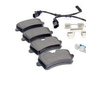 Audi Disc Brake Pad Set - Textar 4H0698451M