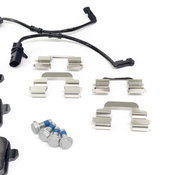 Audi Disc Brake Pad Set - Textar 4H0698451M