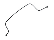 Jaguar Water Hose - Eurospare MNC4583AC