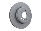 BMW Disc Brake Rotor - Zimmermann Formula F 34116763824