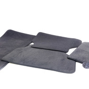 BMW Carpeted Floor Mats Set of 4 Anthracite - Genuine BMW 82110302986