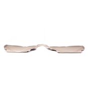 BMW All Weather Floor Liners Rear - Beige (E70 Lci X5) - Genuine BMW 82112211587