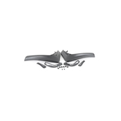 BMW Set Mud Flaps Front (F15 20") - Genuine BMW 82162302409