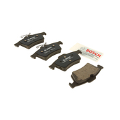 Jaguar Disc Brake Pad Set - Bosch QuietCast BC1095