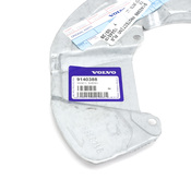 Volvo Brake Dust Shield - Genuine Volvo 9140388