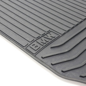BMW Set Rubber Mats Front (Black) - Genuine BMW 51472409275