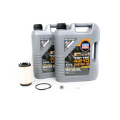 Audi Engine Oil Change Kit - Liqui Moly 06M198405FKT1