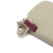 BMW Sun Visor With Mirror Left (Creambeige) - Genuine BMW 51167252085