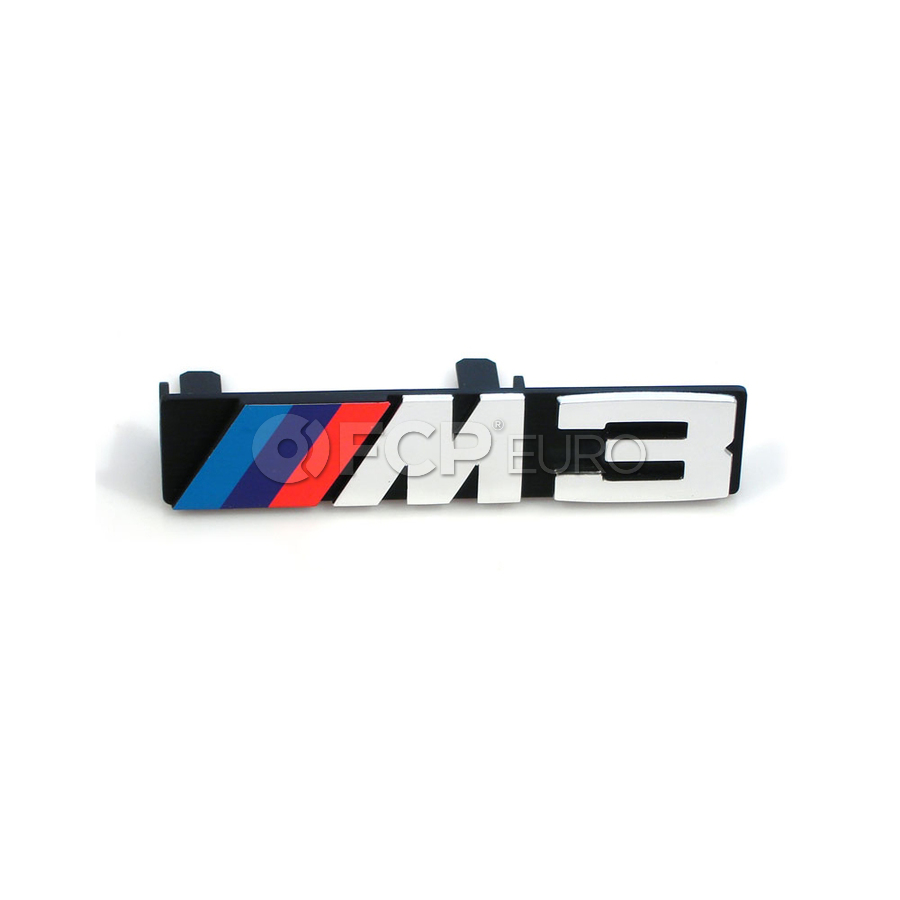 BMW M3 Grill Emblem - Genuine BMW 51141934620 | FCP Euro