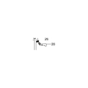 Mercedes Breather Hose Connector  - Genuine Mercedes 1049900278