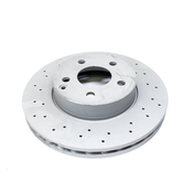 Mercedes Disc Brake Rotor - Zimmermann Z Coat 2044213612