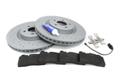 Audi Brake Kit - Zimmermann 4G0615301KT13