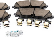VW Disc Brake Pad Set - Genuine VW 3QF698151F