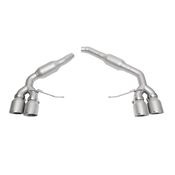 Porsche Resonated Muffler Bypass Exhaust - Soul Performance Products POR.MAC3.MB.SLT