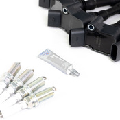 VW Ignition Coil & Spark Plug Service Kit - Eldor KIT-00295