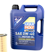 Audi Engine Oil Change Kit - Liqui Moly 06D115562KT19