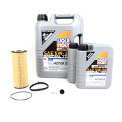 Audi Engine Oil Change Kit - Liqui Moly 06E115562AKT45