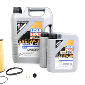 Audi Engine Oil Change Kit - Liqui Moly 06E115562AKT45