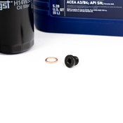 Audi Engine Oil Change Kit - Liqui Moly 06J115403QKT8