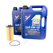 Audi Oil Change Kit - Liqui Moly 079198405AKT10