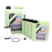 Audi Engine Oil Change Kit - Liqui Moly 079198405EKT7