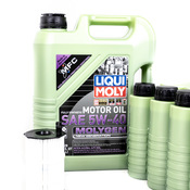 Audi Engine Oil Change Kit - Liqui Moly 079198405EKT7