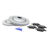 Audi Brake Kit - Zimmermann 1K0615601NKT2
