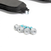 Audi VW Disc Brake Pad Set - Textar 3Q0698151K