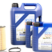 Audi Engine Oil Change Kit - Liqui Moly 06E115562AKT51