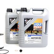 Audi Engine Oil Change Kit - Liqui Moly 079198405BKT19