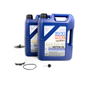 Audi Engine Oil Change Kit - Liqui Moly 079198405EKT14