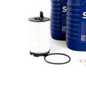 Audi Engine Oil Change Kit - Liqui Moly 079198405EKT17