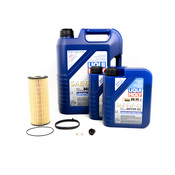 Audi Engine Oil Change Kit - Liqui Moly 06E115562AKT55