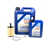 Audi Engine Oil Change Kit - Liqui Moly 071115562CKT5